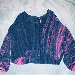 Free people cropped sweater